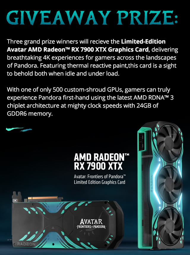 AMD AvatarGPU Giveaway 02.20.24prize
