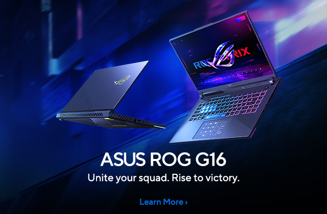 ASUS ROG G16 Bannerhomebanner
