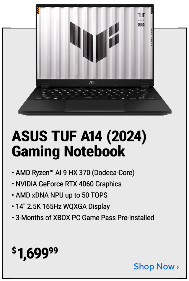 ASUS TUF Landingpage   White