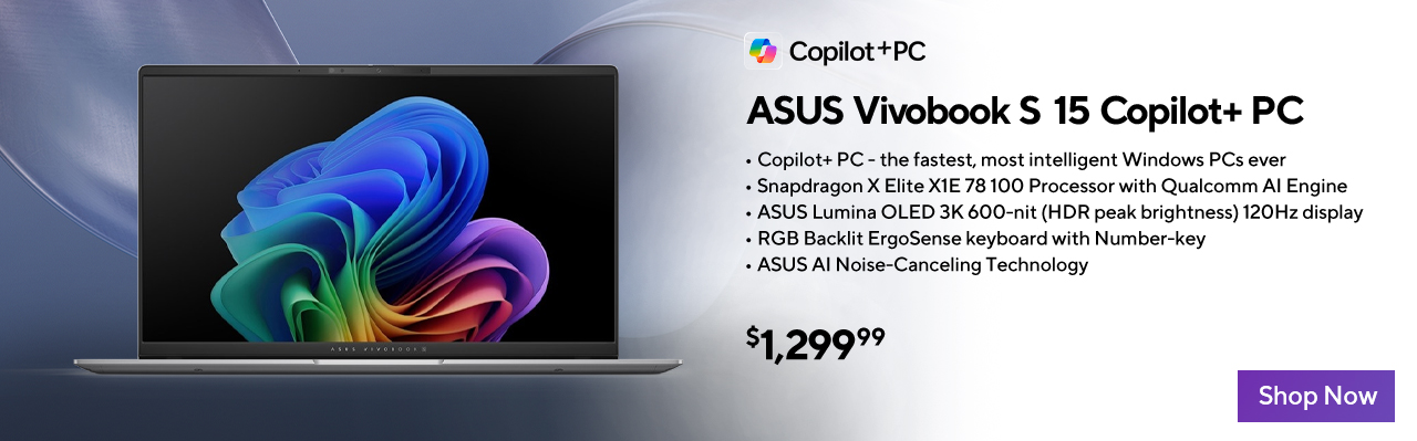 ASUS Vivobook S CopilotPC 5.22.  1