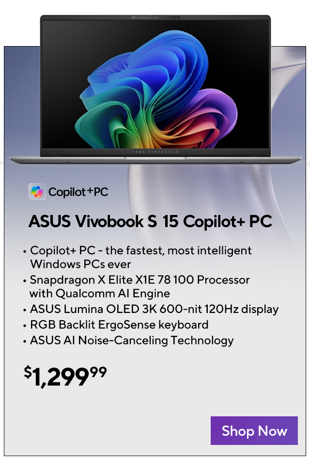 ASUS Vivobook S CopilotPC 5.22.  1