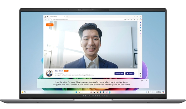 ASUS Vivobook S CopilotPC 5.22.24captions