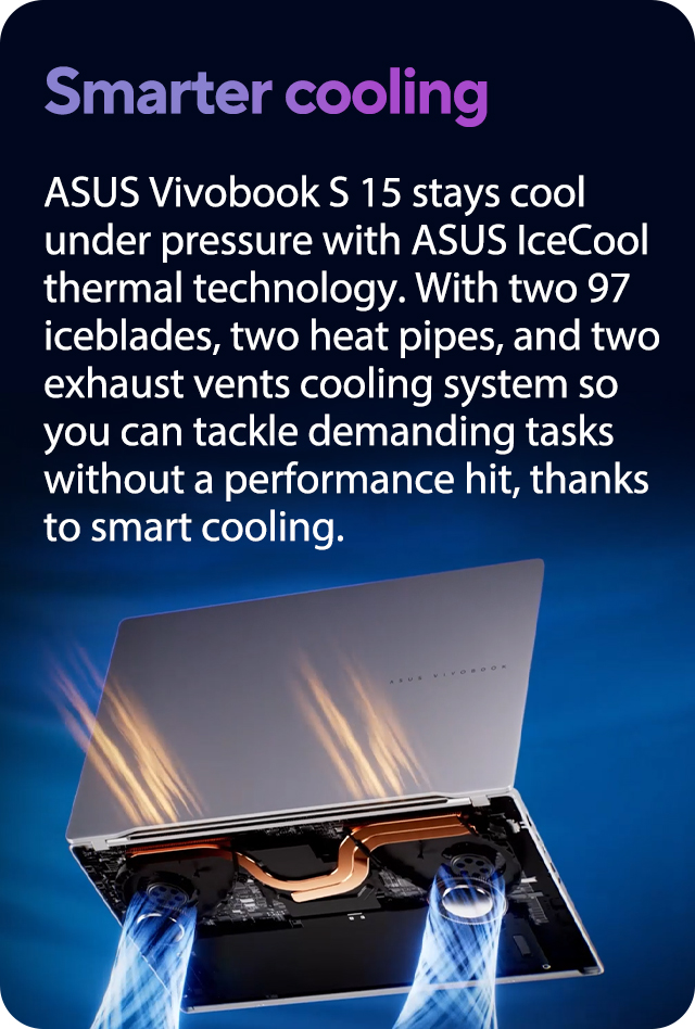 ASUS Vivobook S CopilotPC 5.22.24cool