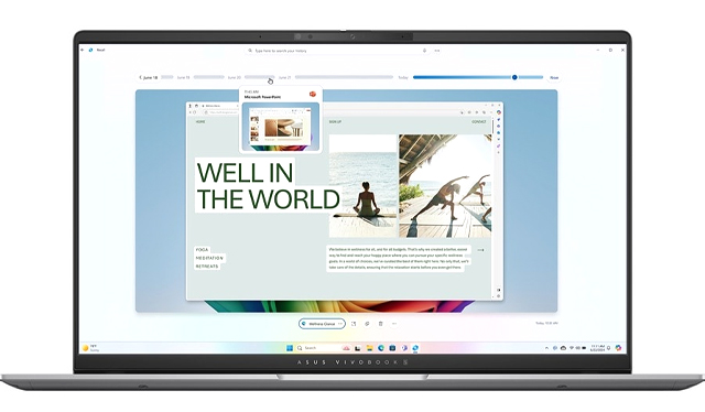 ASUS Vivobook S CopilotPC 5.22.24recall