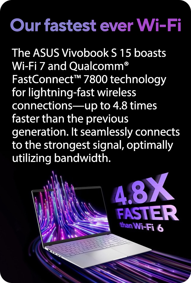 ASUS Vivobook S CopilotPC 5.22.24wifi
