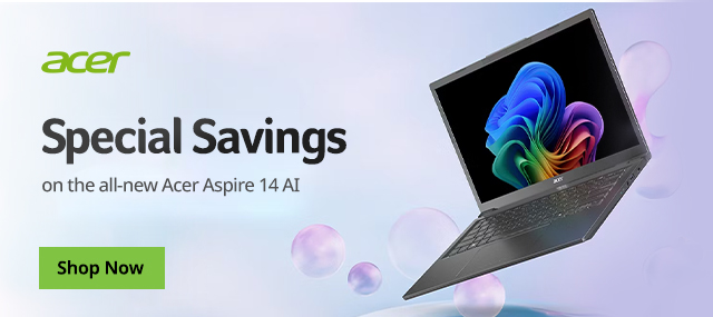 Acer Aspire LPaspire Homepage