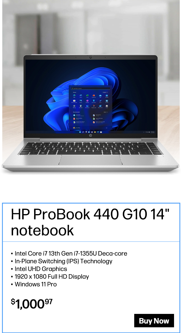 HP Brandhub Refresh 05.10.2023ProBook440 Promo
