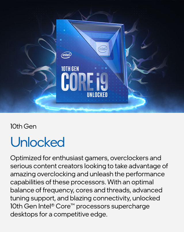 Intel 10thgen Refresh 09.19.2023unlocked