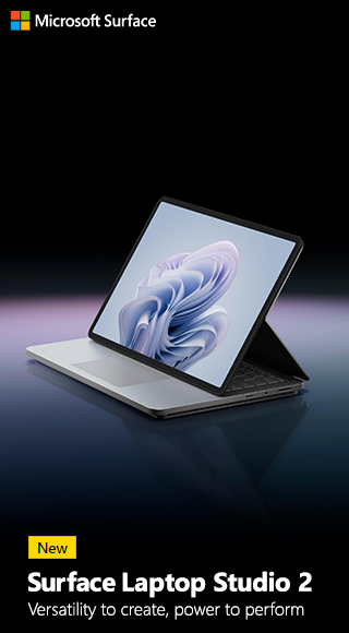 Microsoft Surface Laptop Studio 2 9.21.23homepage Sls2