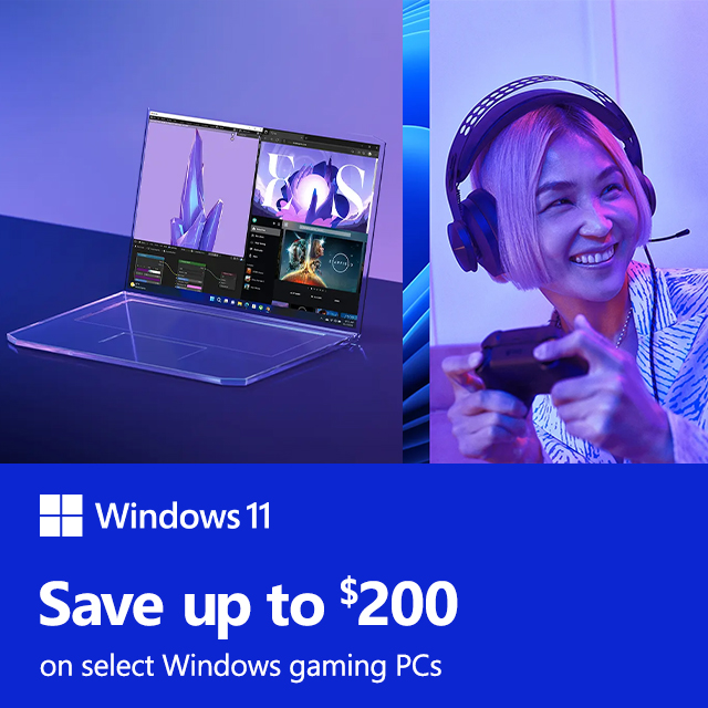 Microsoft Windows GamingPCs 7.18.24