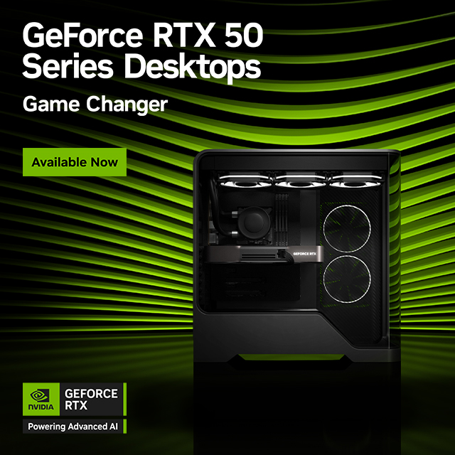 NVIDIA 50Series Desktops LPbanner