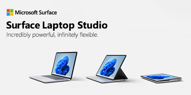Surface Laptop Studio 9.22.21banner