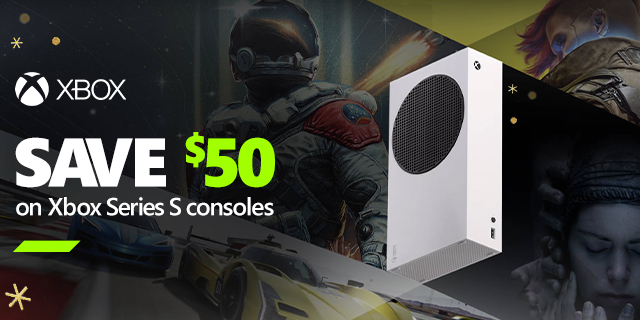 Xbox SeriesS Save50 12.5.23 Banner Home