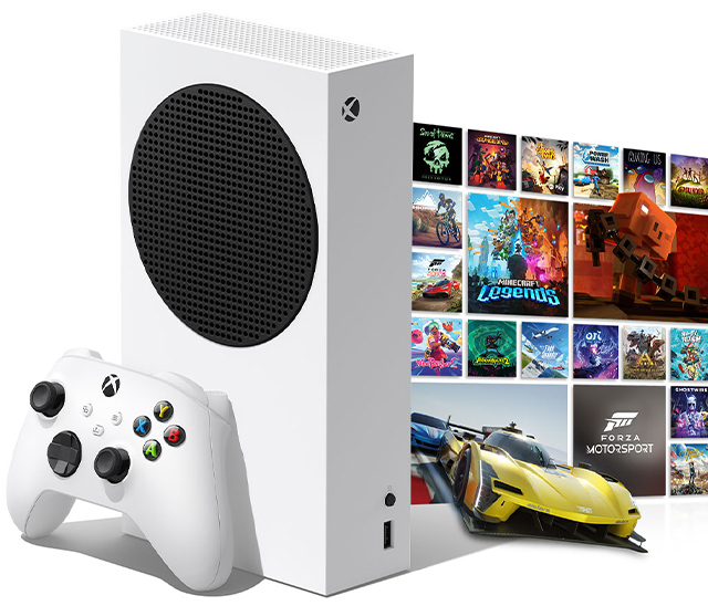Microsoft Xbox Series S 512GB SSD Console - Includes Xbox Wireless  Controller - Up to 120 frames per second - 10GB RAM 512GB SSD - Experience  high