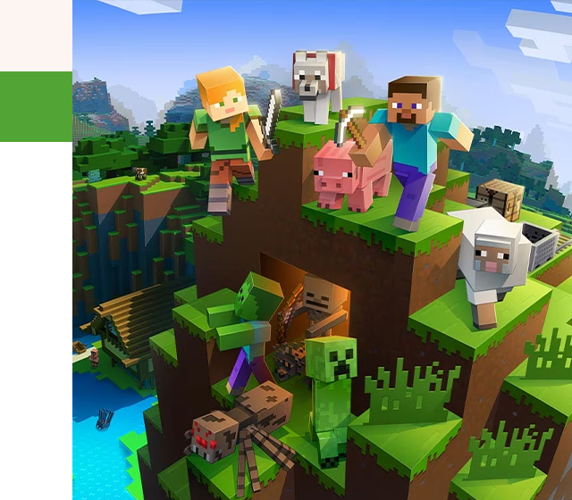 Xbox Minecraft 15th Anniversary LandingPage R6cross