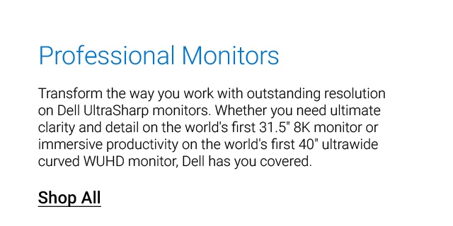Dell Work Monitors Landing Page Revamp  Dell Work Monitors Main