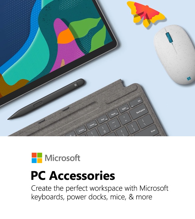 Microsoft Pc Accessories Refresh Banner 4.17.23