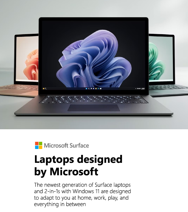 Microsoft Surface Brand Hub Refresh
