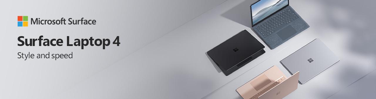 Microsoft Surface Laptop4 Launchday 04.14.2021banner