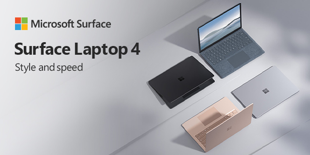 Microsoft Surface Laptop4 Launchday 04.14.banner