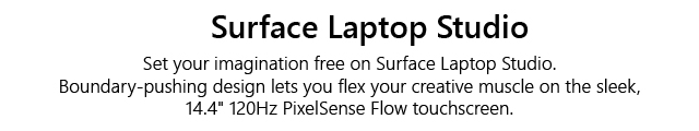 Microsoft Surface Store Revamp  Laptopstudio Tile
