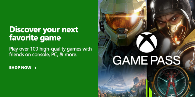 Microsoft Xbox Main Refresh 01.25.2022gamepass