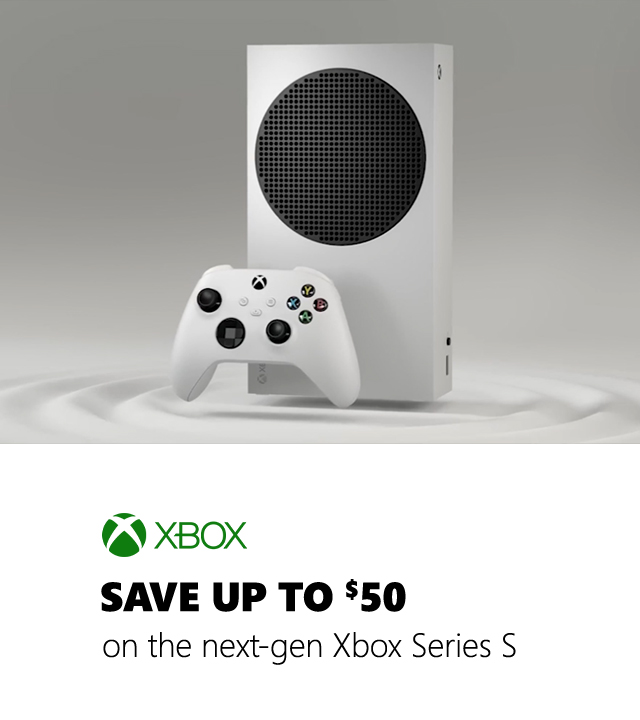Microsoft Xbox Series S Save 50 Refresh Banner 4.17.23