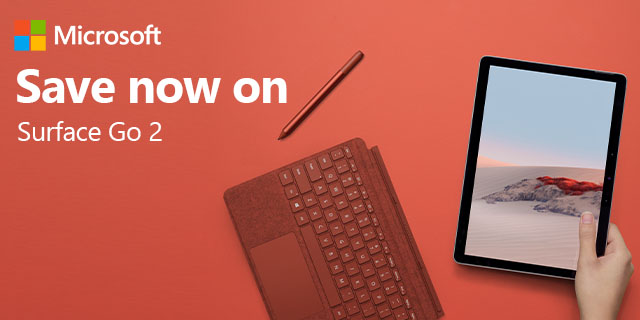 Microsoft Surface Go 2  Red