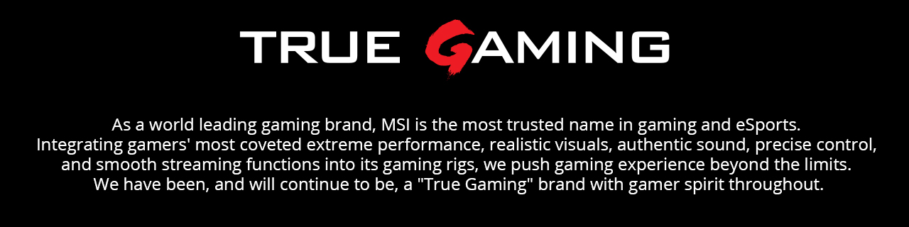 Msi Gaming Closing Banner