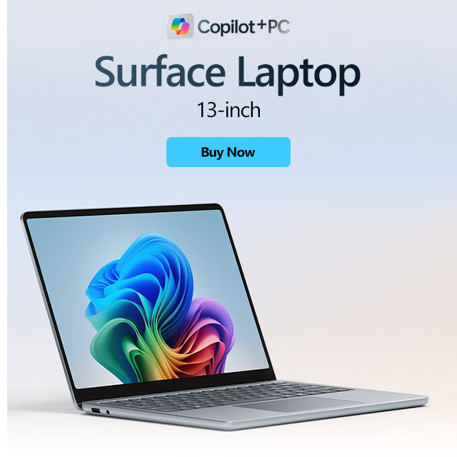 New Surface Pcs 2025 BannerLaptop Launch