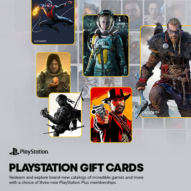 Sony Playstation Giftcards LP 07.14.2022banner2