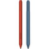 Microsoft Surface Pen Poppy Red + Surface Pen Ice Blue