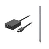 Microsoft Surface Pen Platinum+Surface Mini DisplayPort to VGA Adapter Black