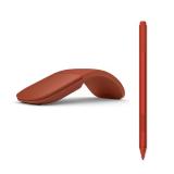 Microsoft Surface Arc Touch Mouse Poppy Red+Surface Pen Poppy Red