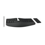 Microsoft Surface Pen Platinum + Sculpt Ergonomic Keyboard Black