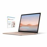 Microsoft Surface Laptop 4 13.5" Touchscreen Intel Core i5-1135G7 8GB RAM 512GB SSD Sandstone + Microsoft 365 Personal | 12-Month Subscription, 1 person| Premium Office Apps | 1TB OneDrive cloud storage | PC/Mac Keycard