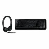 Microsoft LifeChat LX-6000 Headset + Microsoft Wireless Desktop 850 Keyboard