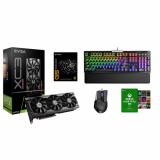 EVGA NVIDIA GeForce RTX 3070 LHR Graphic Card + EVGA SuperNOVA 750 G5 Power Supply + EVGA X17 Wired Customizable Gaming Mouse + EVGA Z15 Gaming Keyboard + Xbox Game Pass For PC 6 Month Membership (Email Delivery)