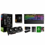 EVGA GeForce RTX 3080 Ti XC3 ULTRA GAMING Graphics Card + EVGA CLC 360mm CPU Liquid Cooler + EVGA Z15 Gaming Keyboard + EVGA Supernova 850 G6 80 Plus Gold 850W + EVGA XR1 Lite Capture Card + Xbox Game Pass For PC 6 Month Membership (Email Delivery)