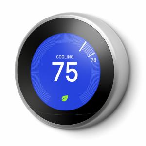 Google Nest Learning Thermostat 3rd Gen Stainless Steel