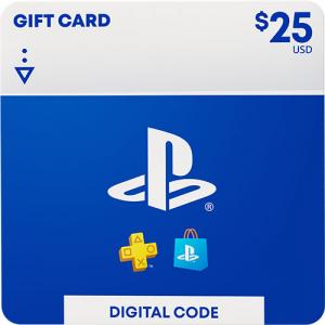 $25 PlayStation Store Gift Card (Digital Download)