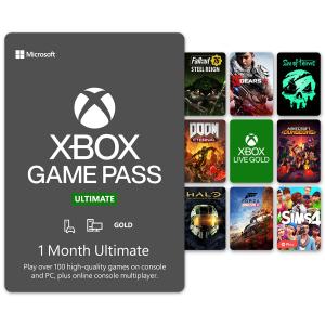 Microsoft Xbox Game Pass Ultimate 1 Month Membership (Email Delivery)