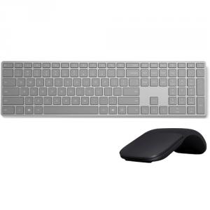 Microsoft Surface Keyboard Gray + Microsoft Arc Mouse