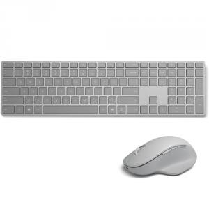 Microsoft Surface Keyboard Gray + Microsoft Surface Precision Mouse Gray