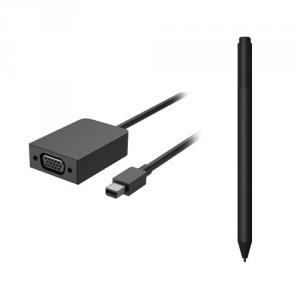 Microsoft Surface Pen Charcoal + Mini DisplayPort to VGA Adapter Black