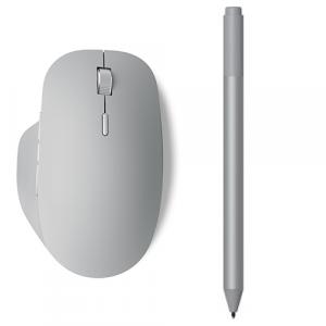 Microsoft Surface Precision Mouse Gray + Surface Pen Platinum