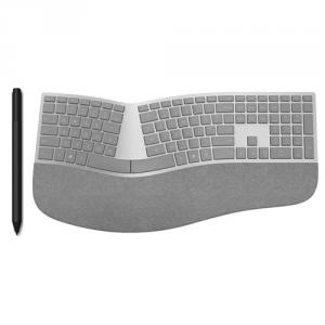 Microsoft Surface Ergonomic Keyboard Gray+Surface Pen Charcoal