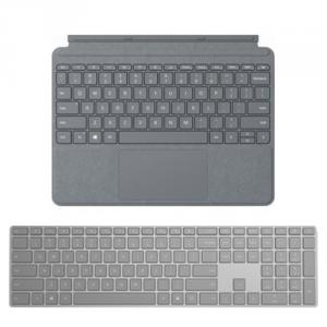 Microsoft Surface Keyboard Gray+Surface Go Signature Type Cover Platinum
