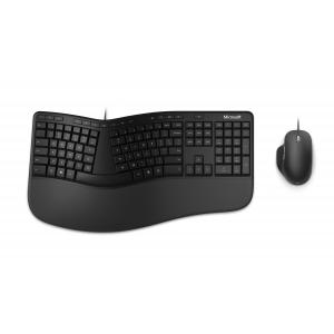 Microsoft Ergonomic Wired Keyboard and Mouse Desktop Bundle