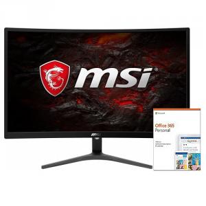 Msi Optix G241a 23 6 Fhd Freesync 75hz 1800r Curved Gaming Monitor Office 365 Ebay